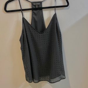 Banana republic eyelet lined top